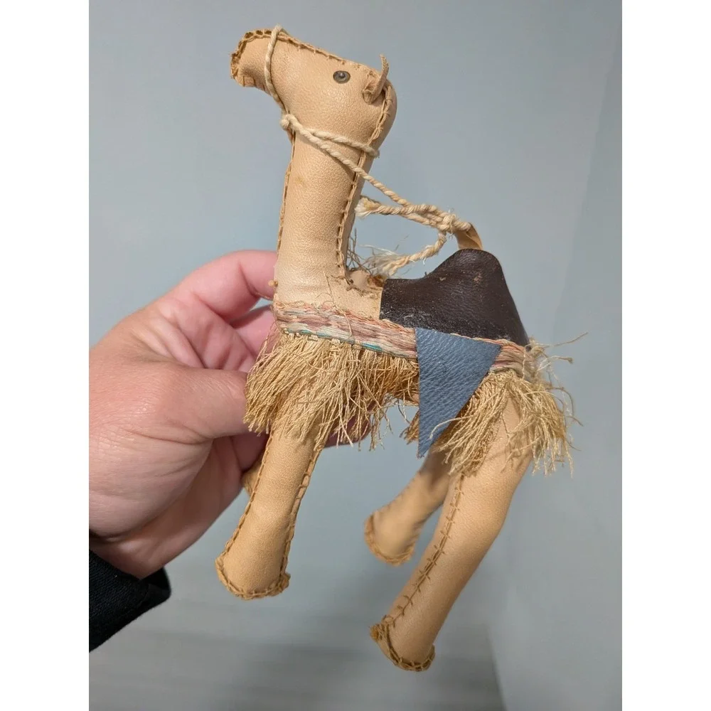 Vintage Leather Hand Crafted Bedouin/Arabic Camel‎ 7